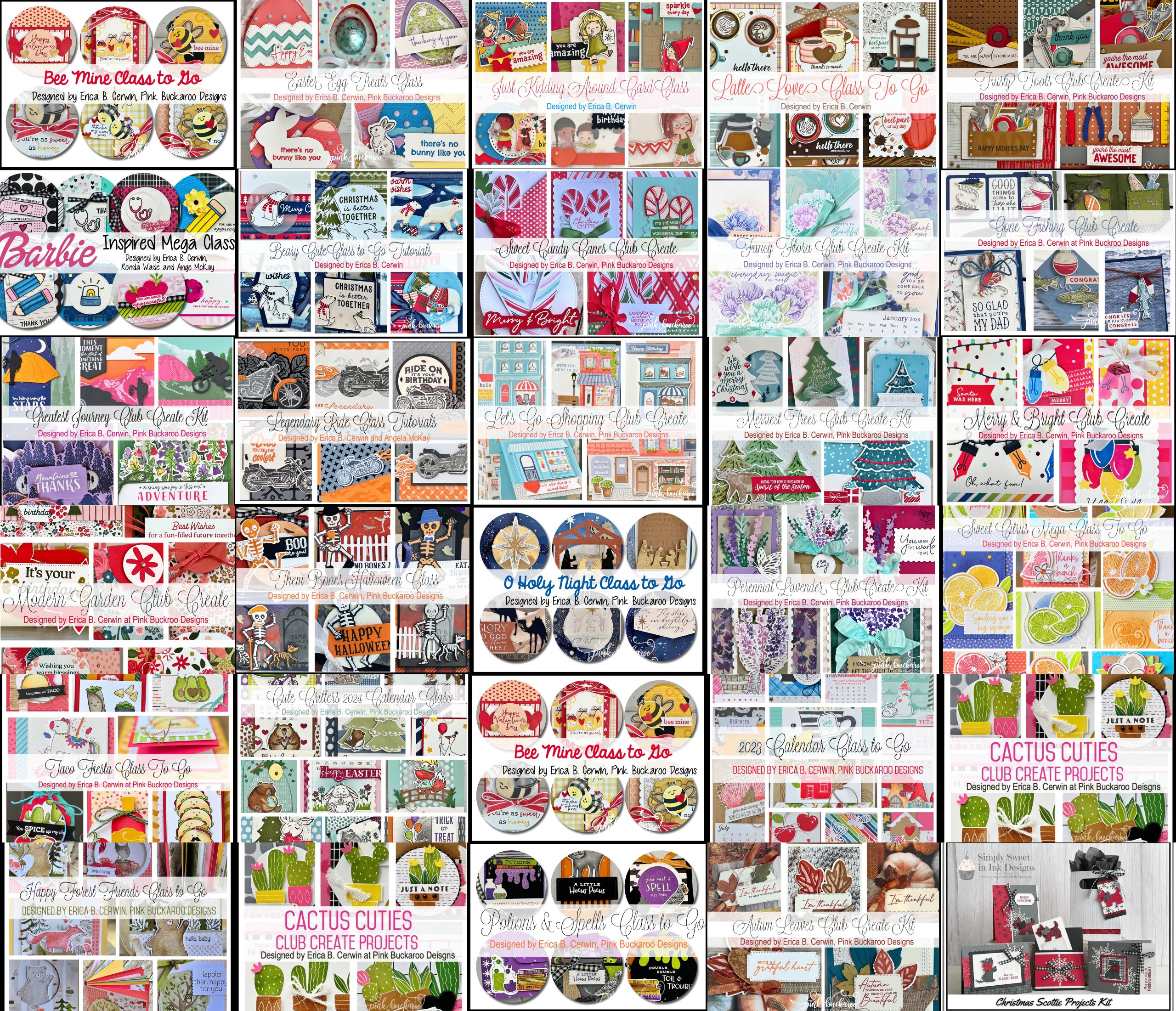 Past Class Kit Sale! - Pink Buckaroo Designs